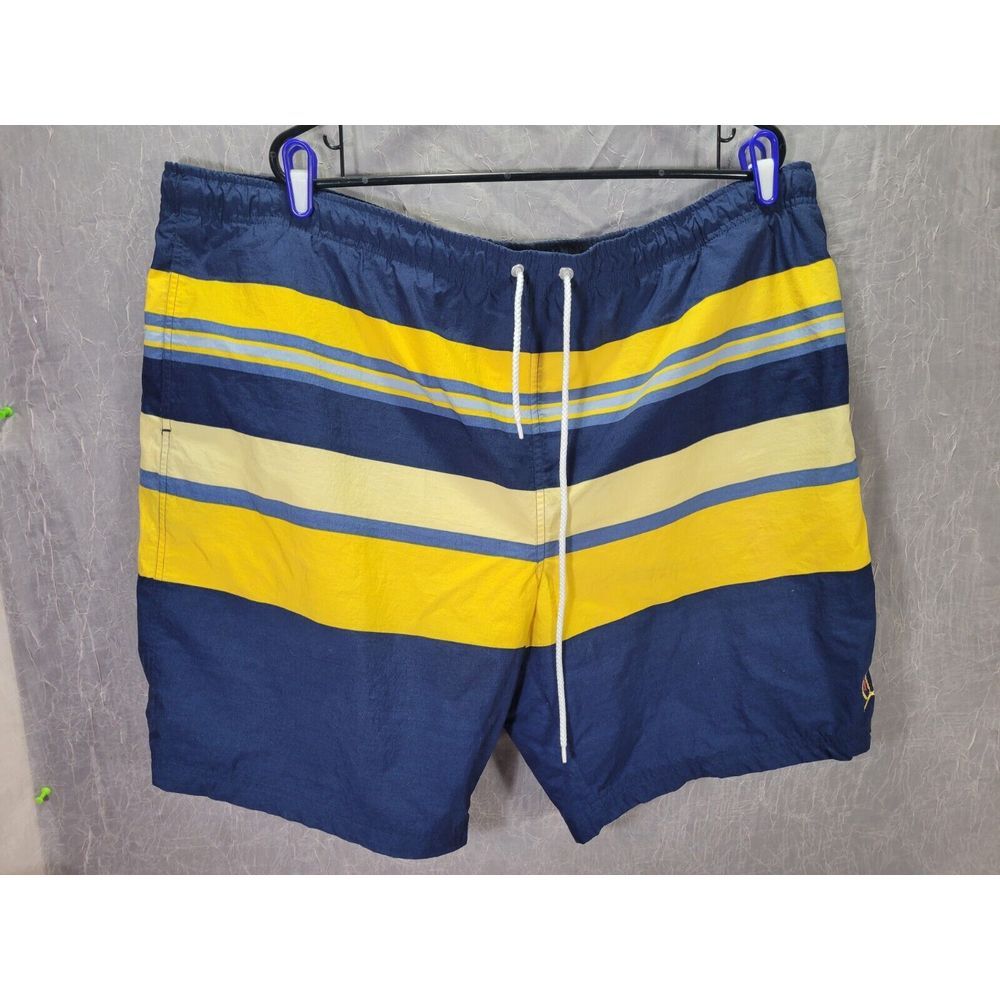 Vintage Tommy Hilfiger‎ Trunks Men's Bathing Suit Board Shorts XXL Nylon